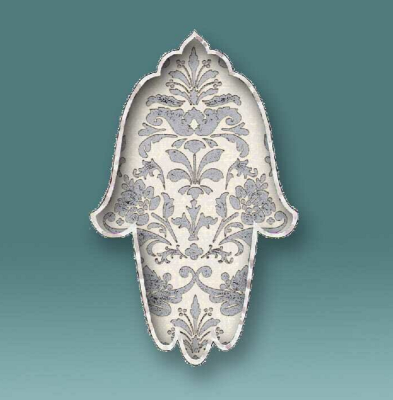 Caspi Small Magnet  - Venetian Hamsa