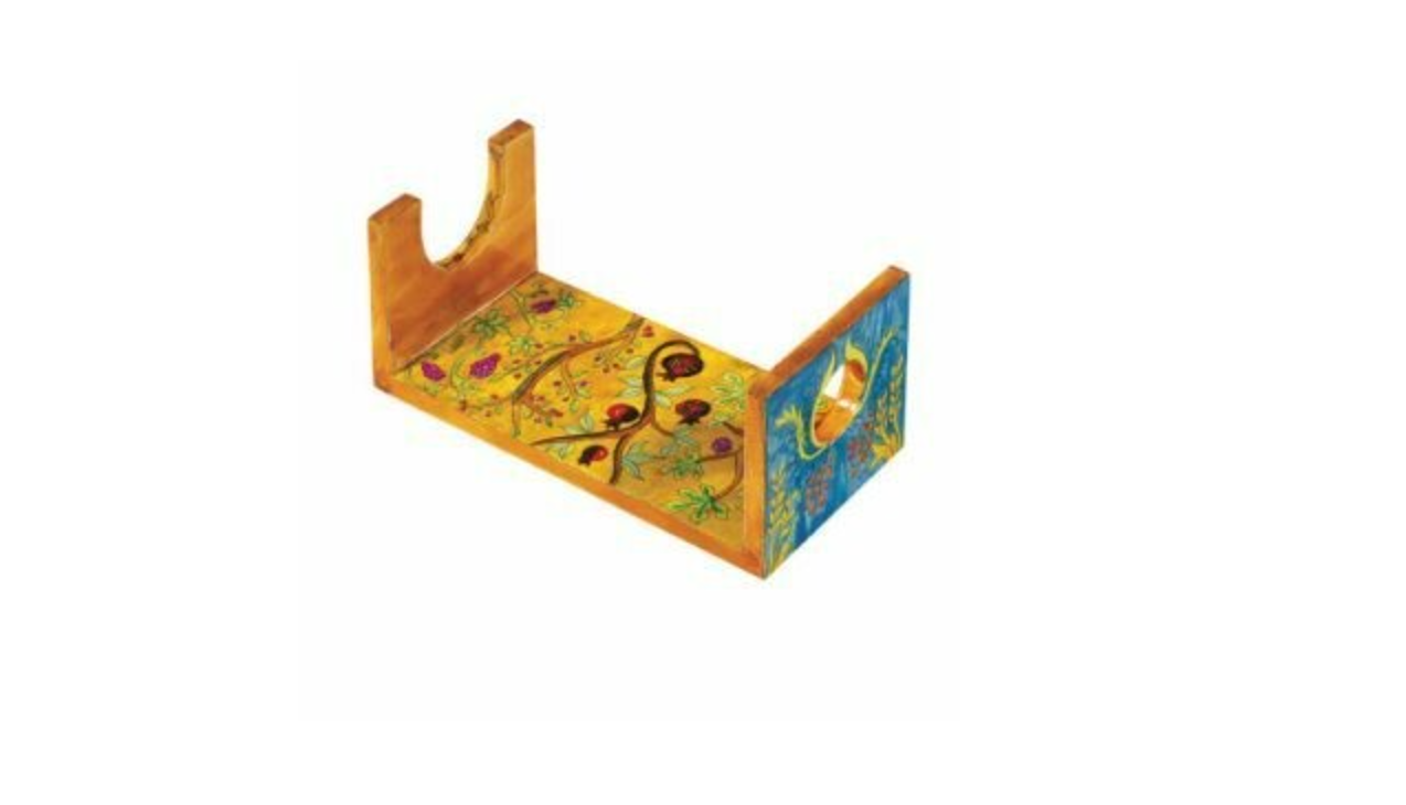 Emanuel Painted Shofar Stand - Large