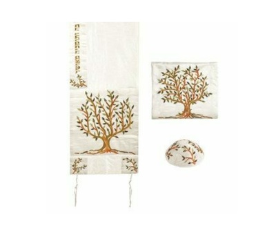 Emanuel Special Embroidered Tree Tallit set