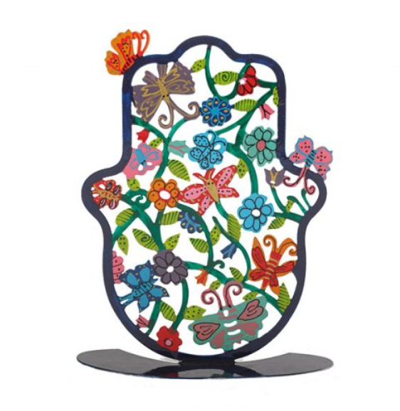 Emanuel Laser-Cut Hamsah Stand LG - Butterflies