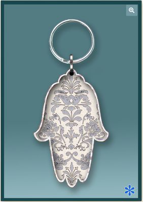 Caspi Keychain - Hamsa
