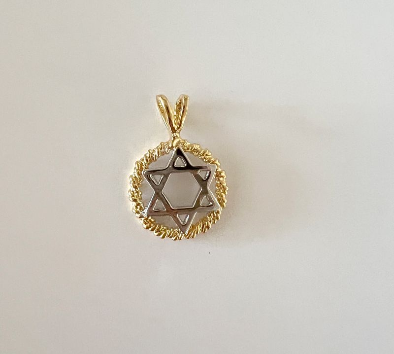 2Tone Star Pendant