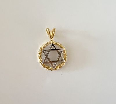 2Tone Star Pendant