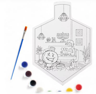 Hanukkah Canvas Painting Kit