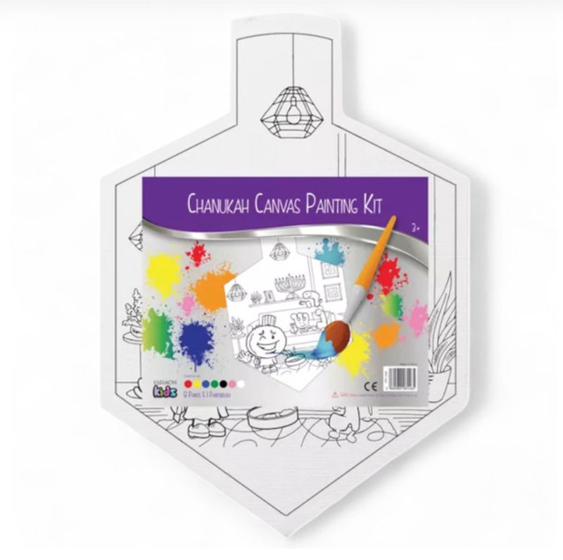 Hanukkah Canvas Painting Kit