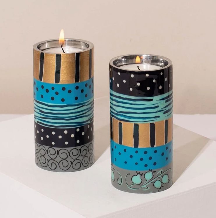 Suri Artistic Shabbat candles holder Suri Artistic Shabbat candles holder