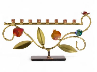 Rosenthal Exclusive Pomegranate Tree Of Life Menorah