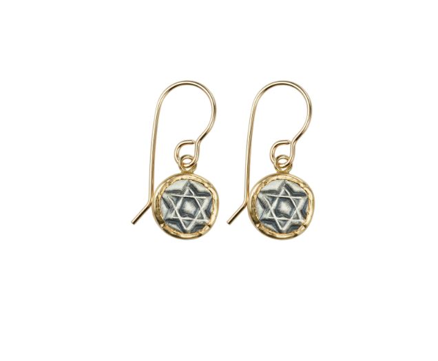 IMJ  14K Gold Filled/StlSlv Earrings