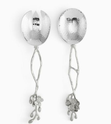 Aram White Orchid Serving Set