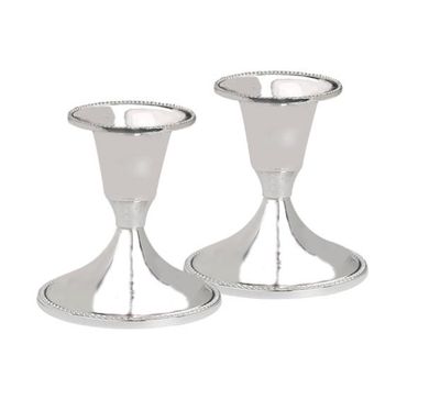 Silver Plated Candle Holder - small