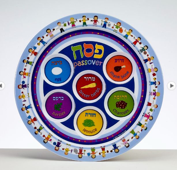 Children's Melamine Seder Plate