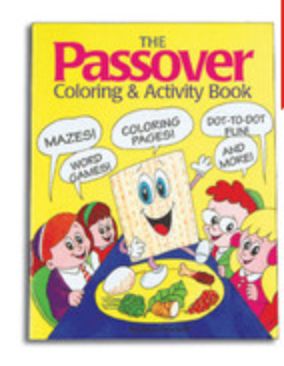 Passover Coloring and activity Book