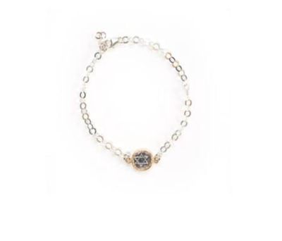 IMJ  14K Gold-filled/Stl Slv Star Bracelet