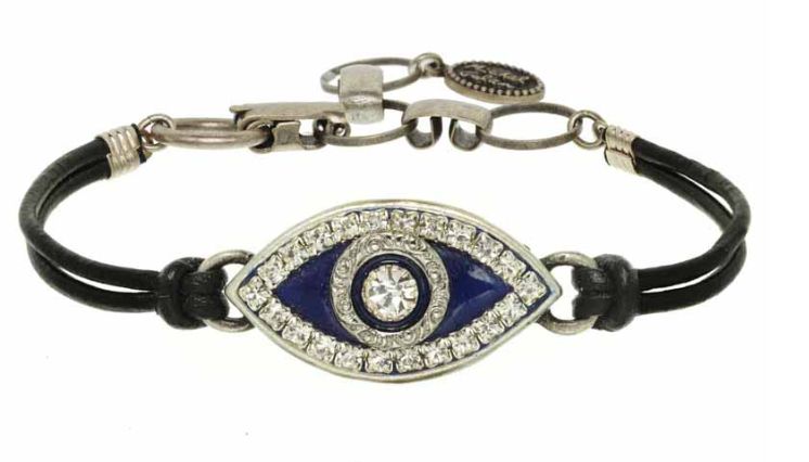 Michal Golan Evil Eye - Navy Blue Bracelet Michal Golan Evil Eye - Navy Blue Bracelet