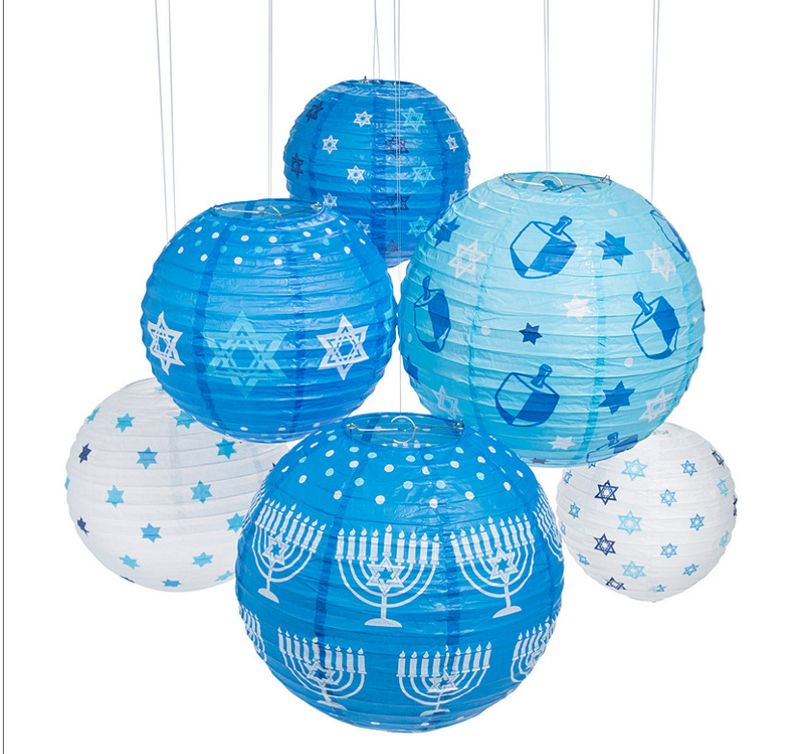 Hanukkah Paper Lanterns