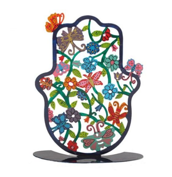 Emanuel Laser-Cut Hamsah Stand LG - Butterflies Emanuel Laser-Cut Hamsah Stand LG - Butterflies