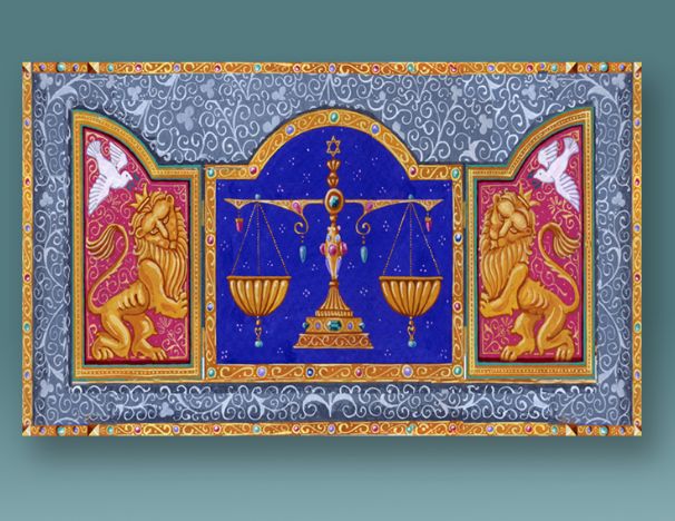 Caspi Large Magnet - Justice