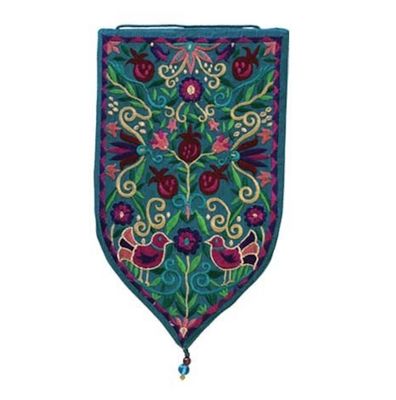 Emanuel Embroidered Hanging SM - "Pomegranates"