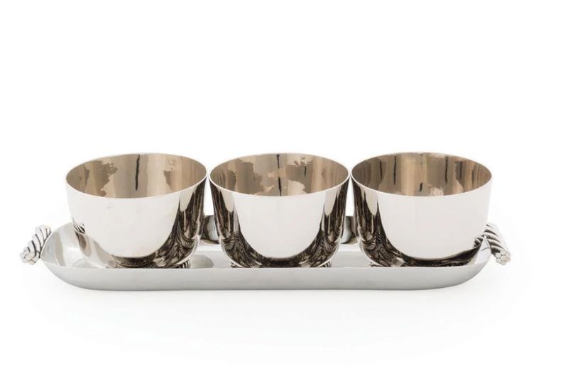 Aram Twist Triple Bowl Set