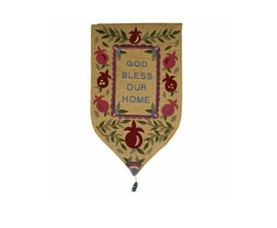 Emanuel Embroidered Hanging SM - "Blessing"