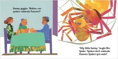 Sammy Spider's Passover Shapes [Board Book]
