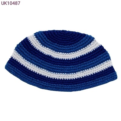 Frik Knit Kippah - Blues Frik Knit Kippah - Blues