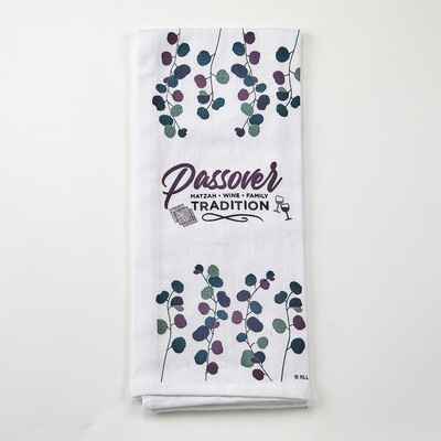 Passover "Spring Blossom" Tea Towel