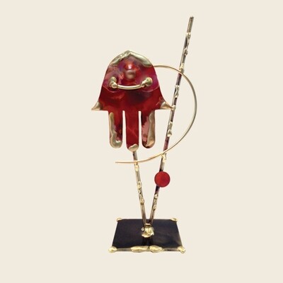 Rosenthal Standing Sculpture - Hamsah Rosenthal Standing Sculpture - Hamsah