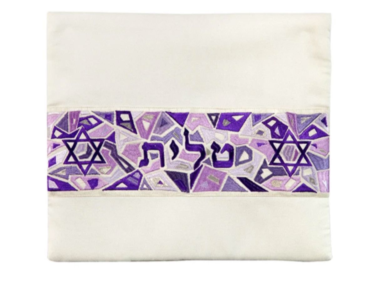 Tallit Bag - "Magen David" - Purple