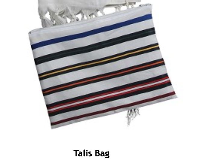 Tallit Bag - Strip design - Multicolor