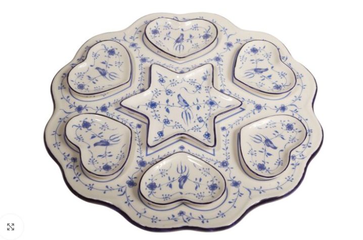 IMJ  Passover Plate &amp; Dishes, Vienna, Austria