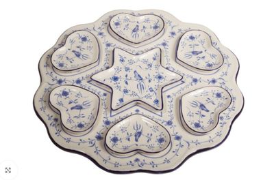 IMJ  Passover Seder Plate &amp; Dishes, Vienna, Austria