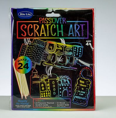 Passover Scratch Paper Kit