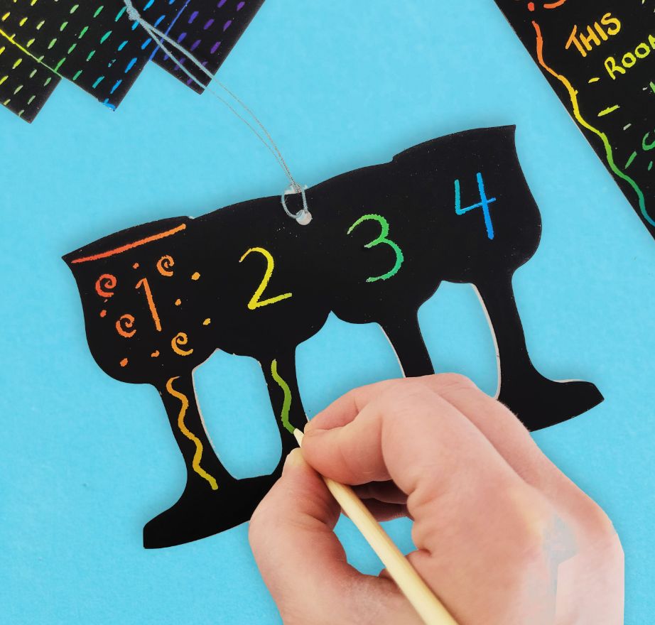 Passover Scratch Paper Kit