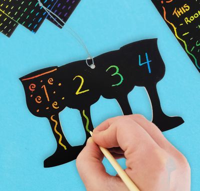 Passover Scratch Paper Kit