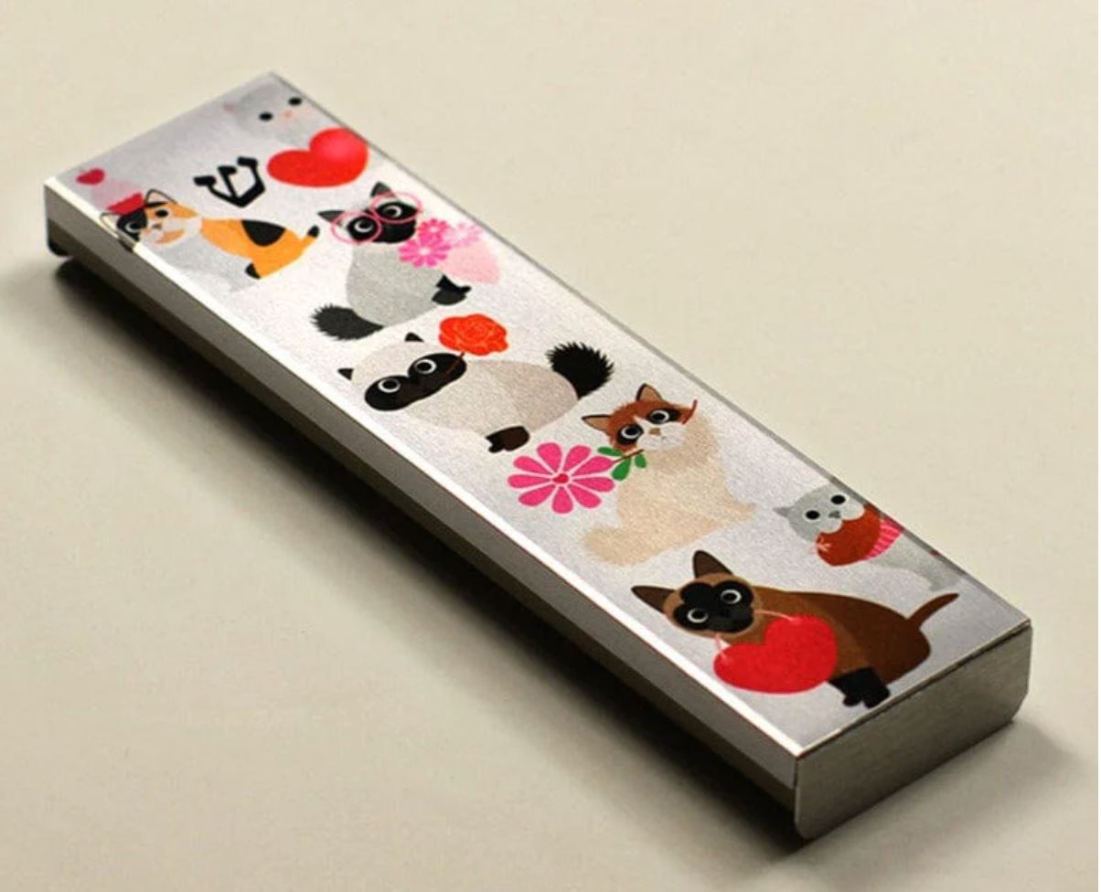 IMJ  Purrfect Kitty Mezuzah