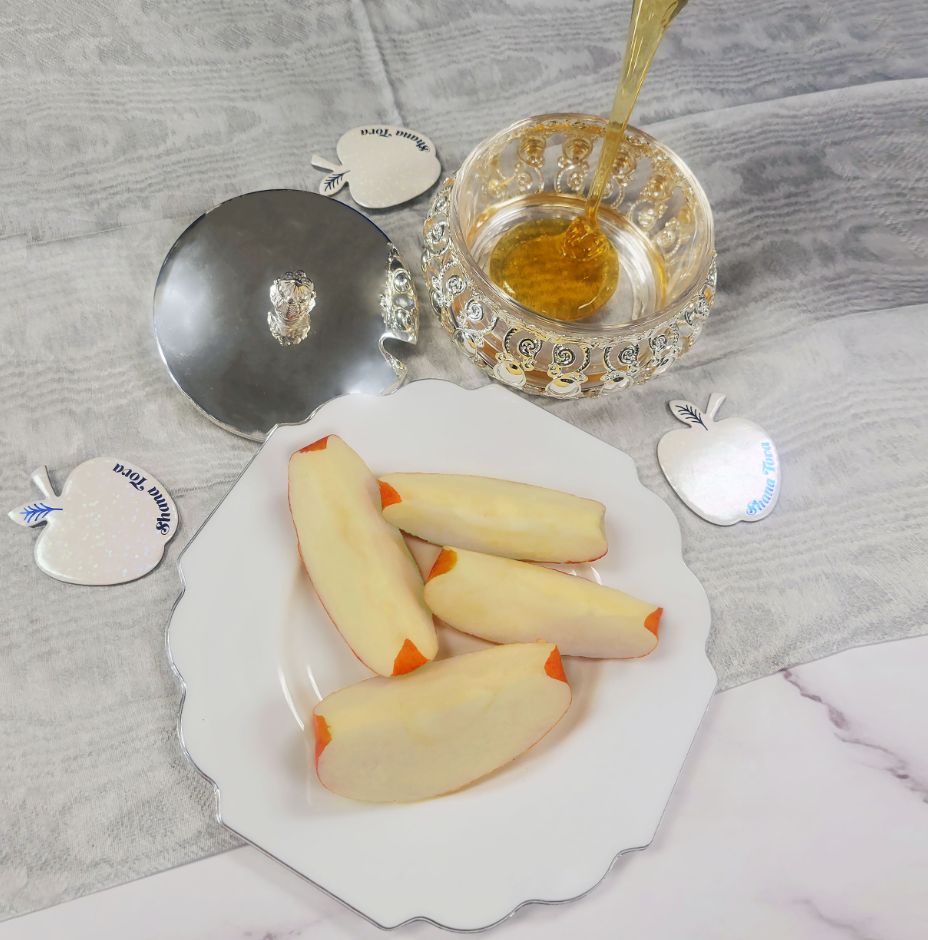 Silvertone Metal Traditional Honey Dish