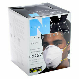 Cordova N95 Particulate Respirator Face Masks 10/box