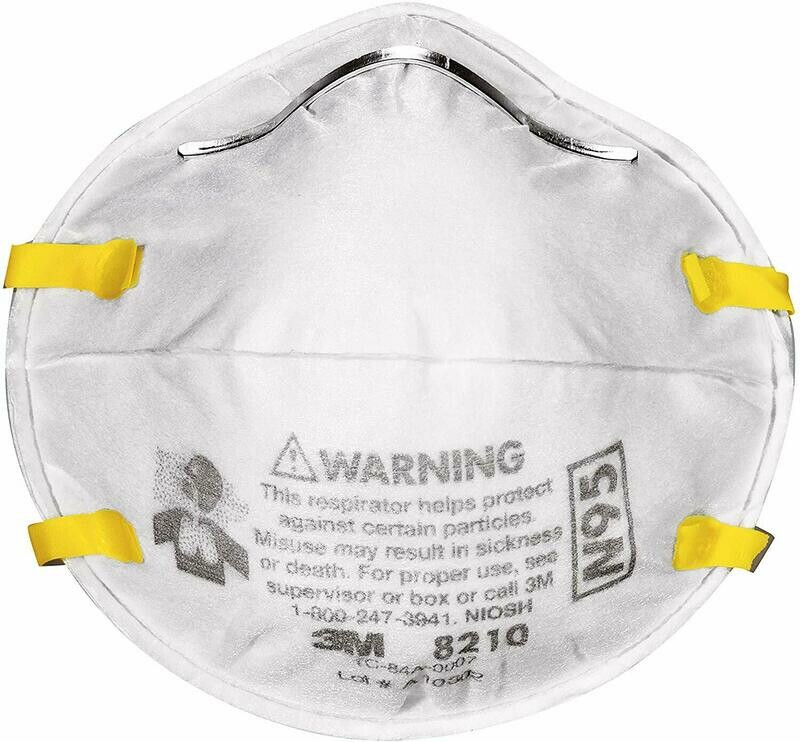 40/Box 3M 8210Plus Pro N95 Particulate Respirator Face Mask