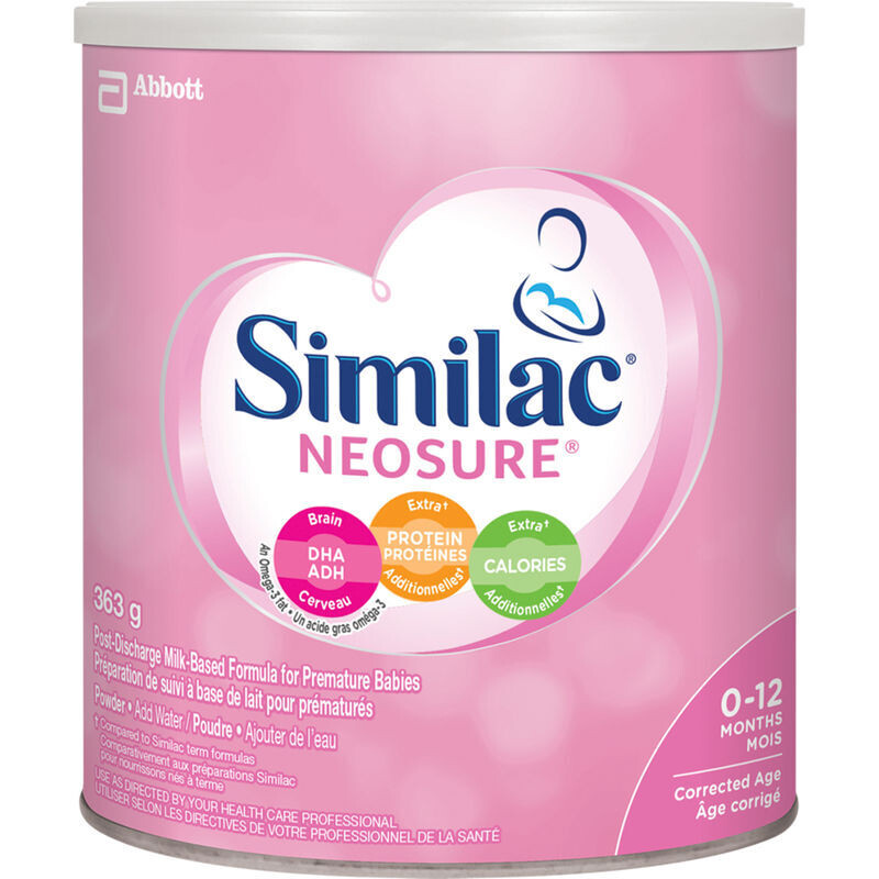 Similac Neosure Infant Baby Powder Formula 363gm