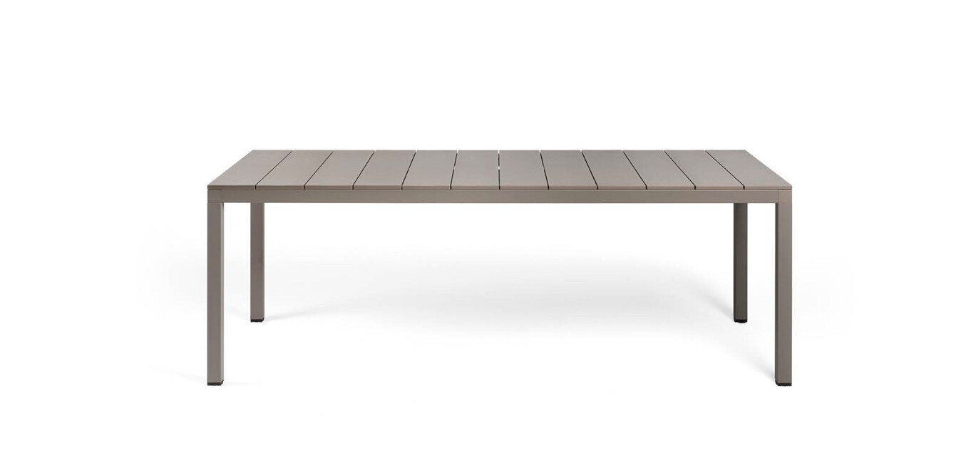 Table Rio Alu 210 Fixe , 3 coloris disponibles, commande en magasin