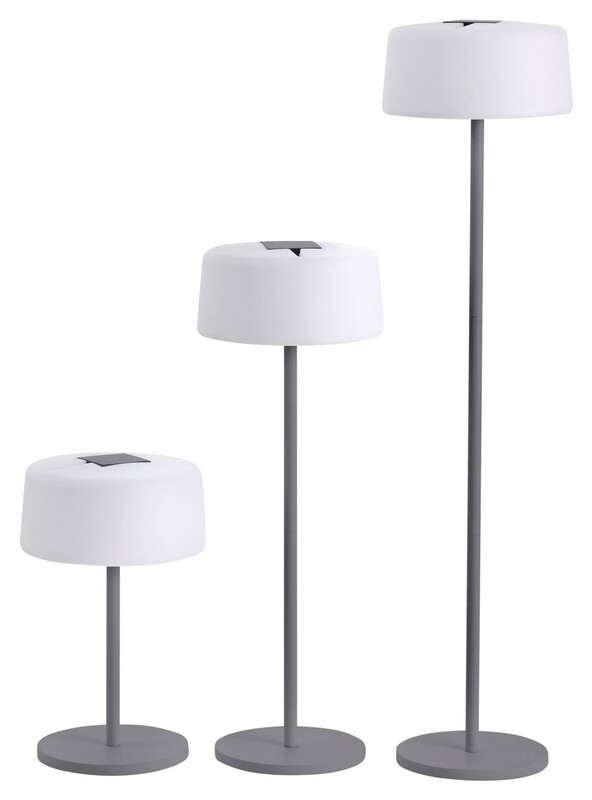 Lampe solaire et rechargeable réglable 3 hauteurs