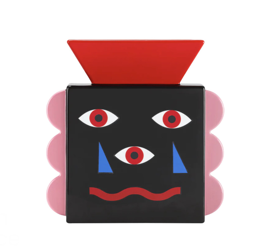 Vase Beautiful face QEEBOO
