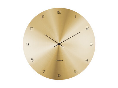 Horloge Dôme doré