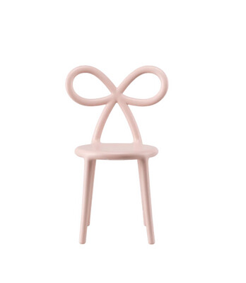 Ribbon chair baby pink QEEBOO