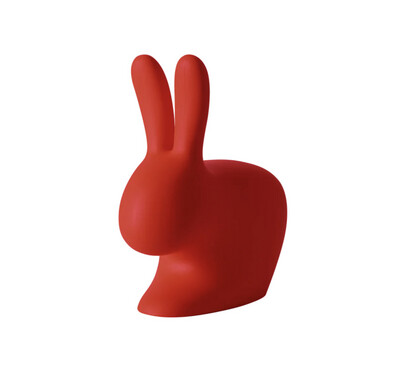 Rabbit chair Red QEEBOO