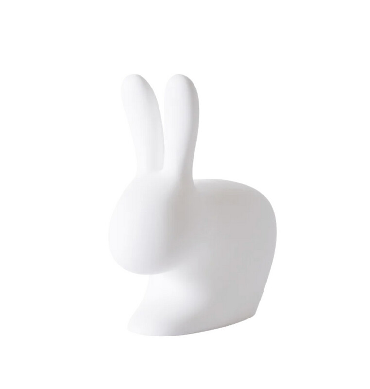 Rabbit chair baby white QEEBOO