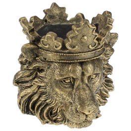 Pot lion doré