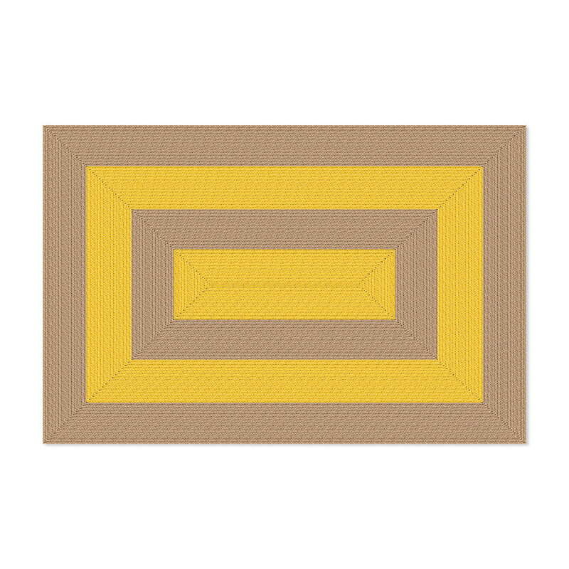 Tapis rectangle vinyle