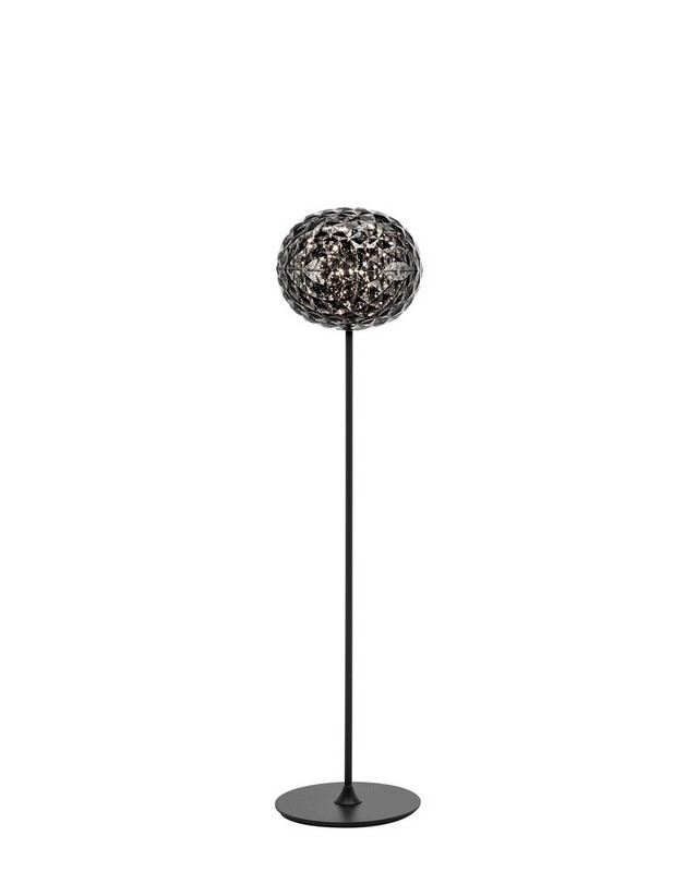 Mini lampadaire Planet fumé